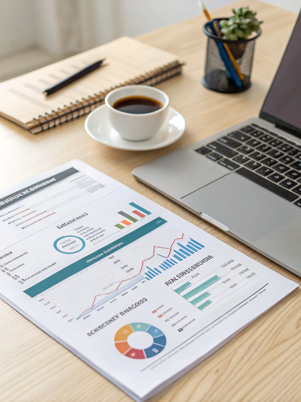 Technical SEO audit document with performance insights