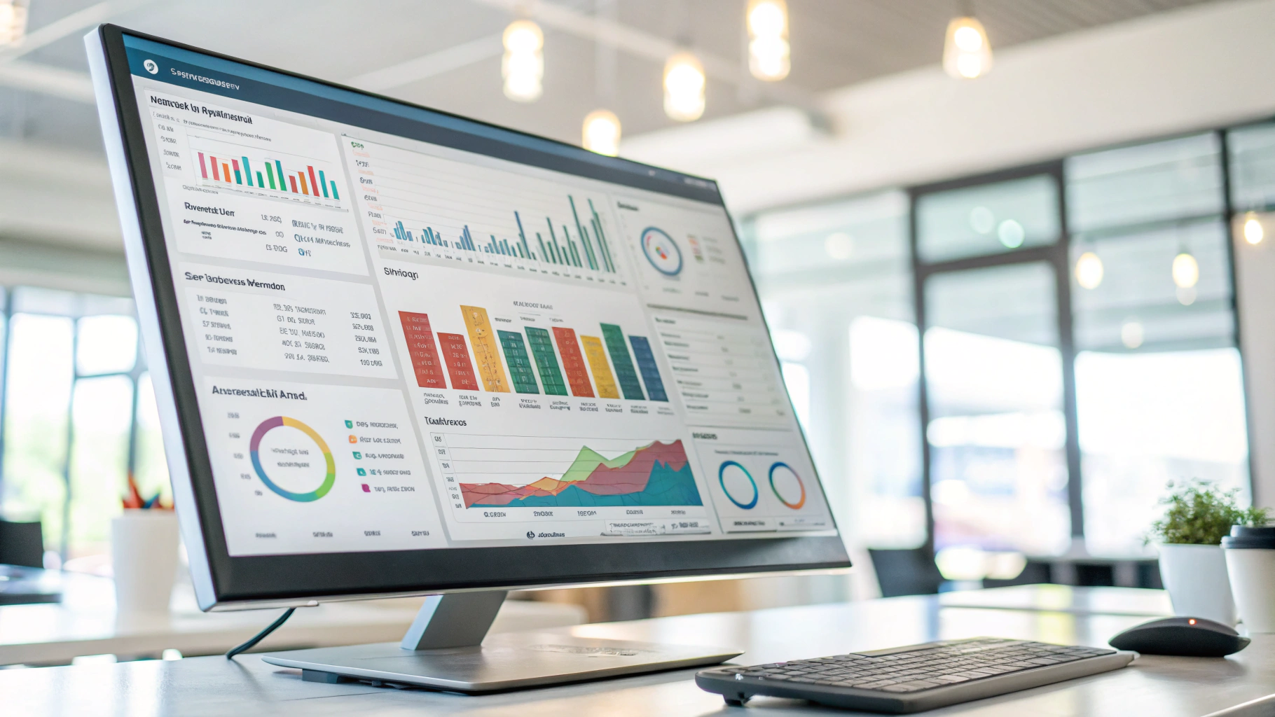SEO growth analytics dashboard showing increased organic search traffic