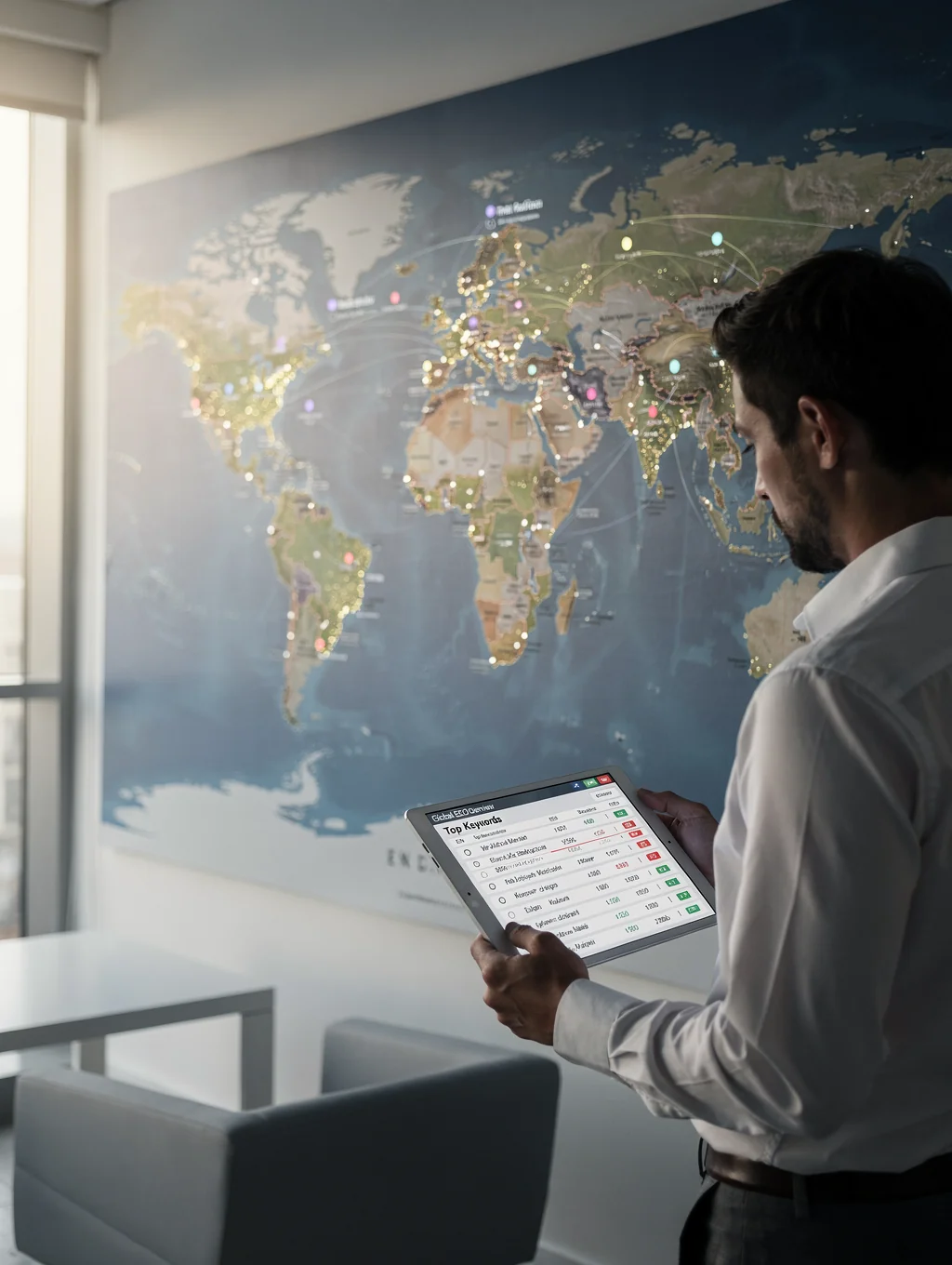 Global tech firm website performance across multiple regions