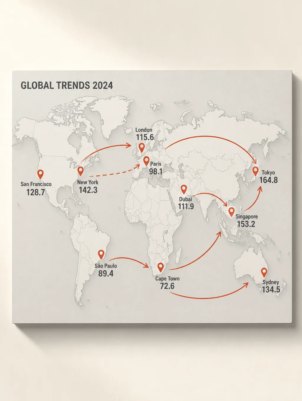 International SEO expansion map for multi-region search visibility