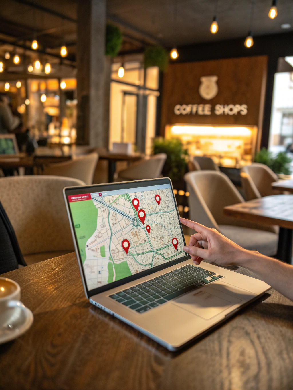 Local SEO map pack ranking for target service area