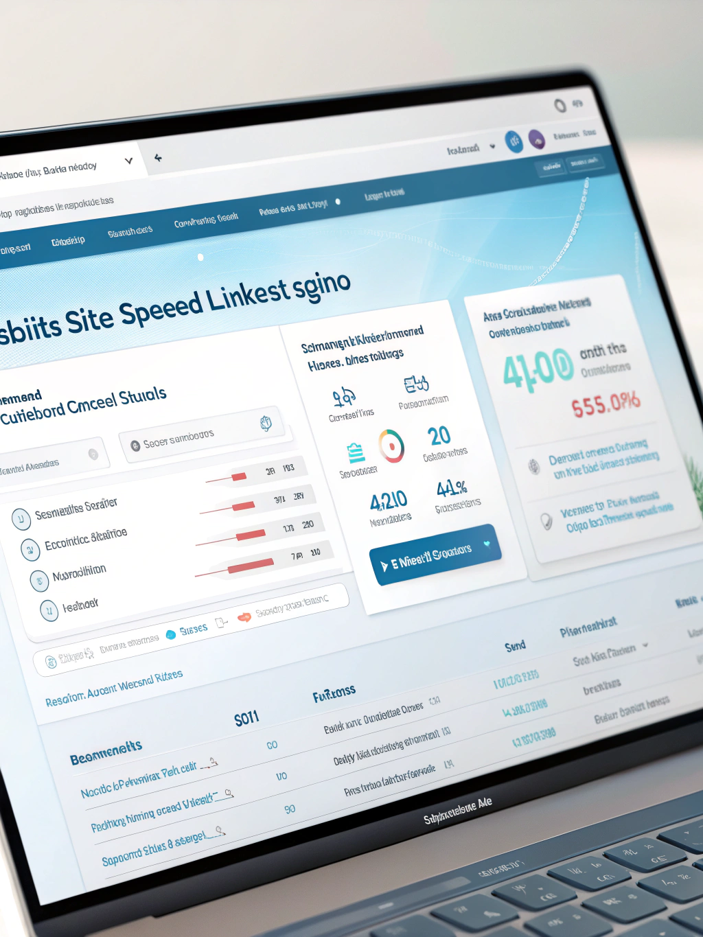 Technical SEO audit report showing site health improvements